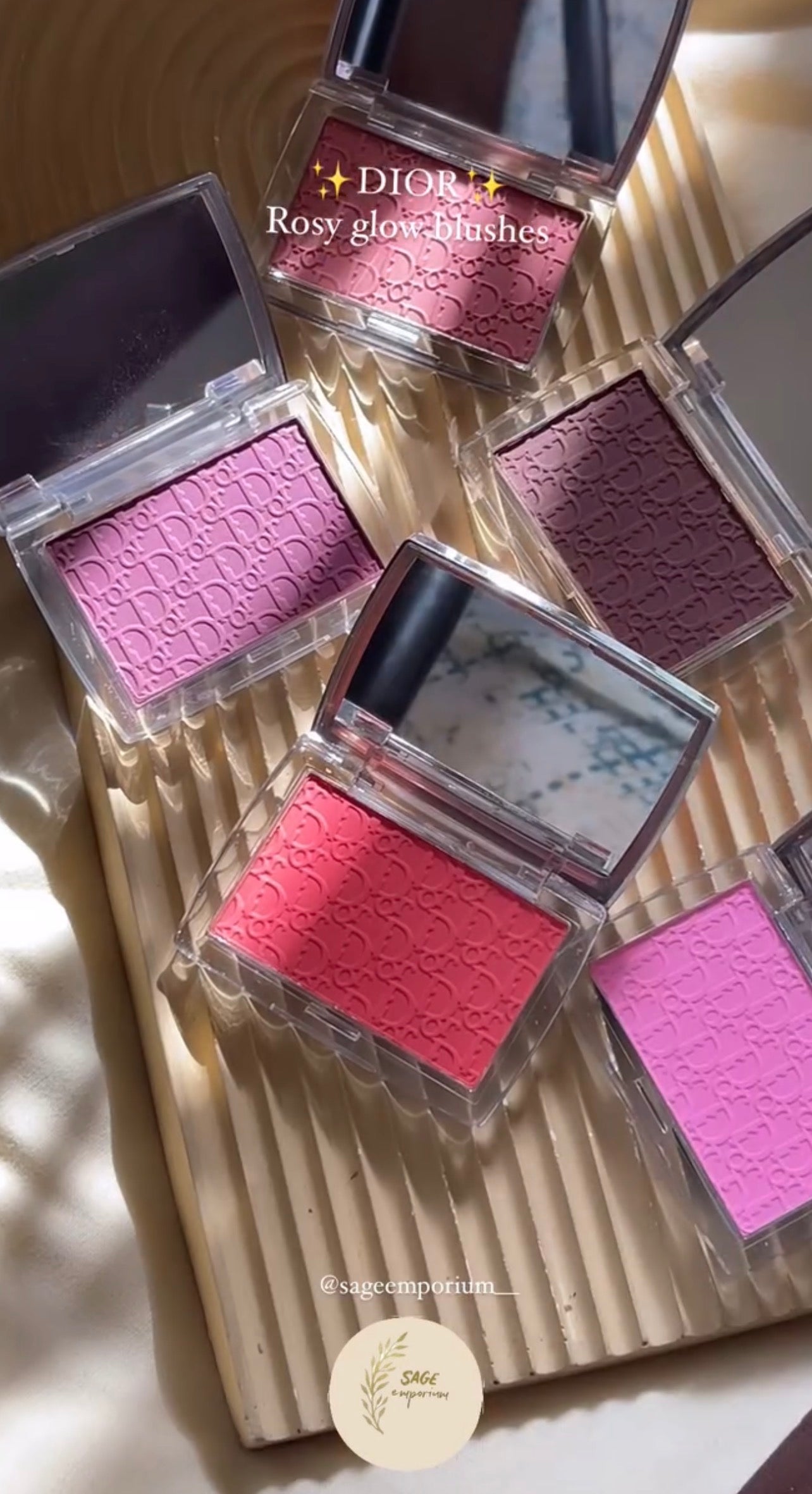 DIOR - Rosy glow blushes