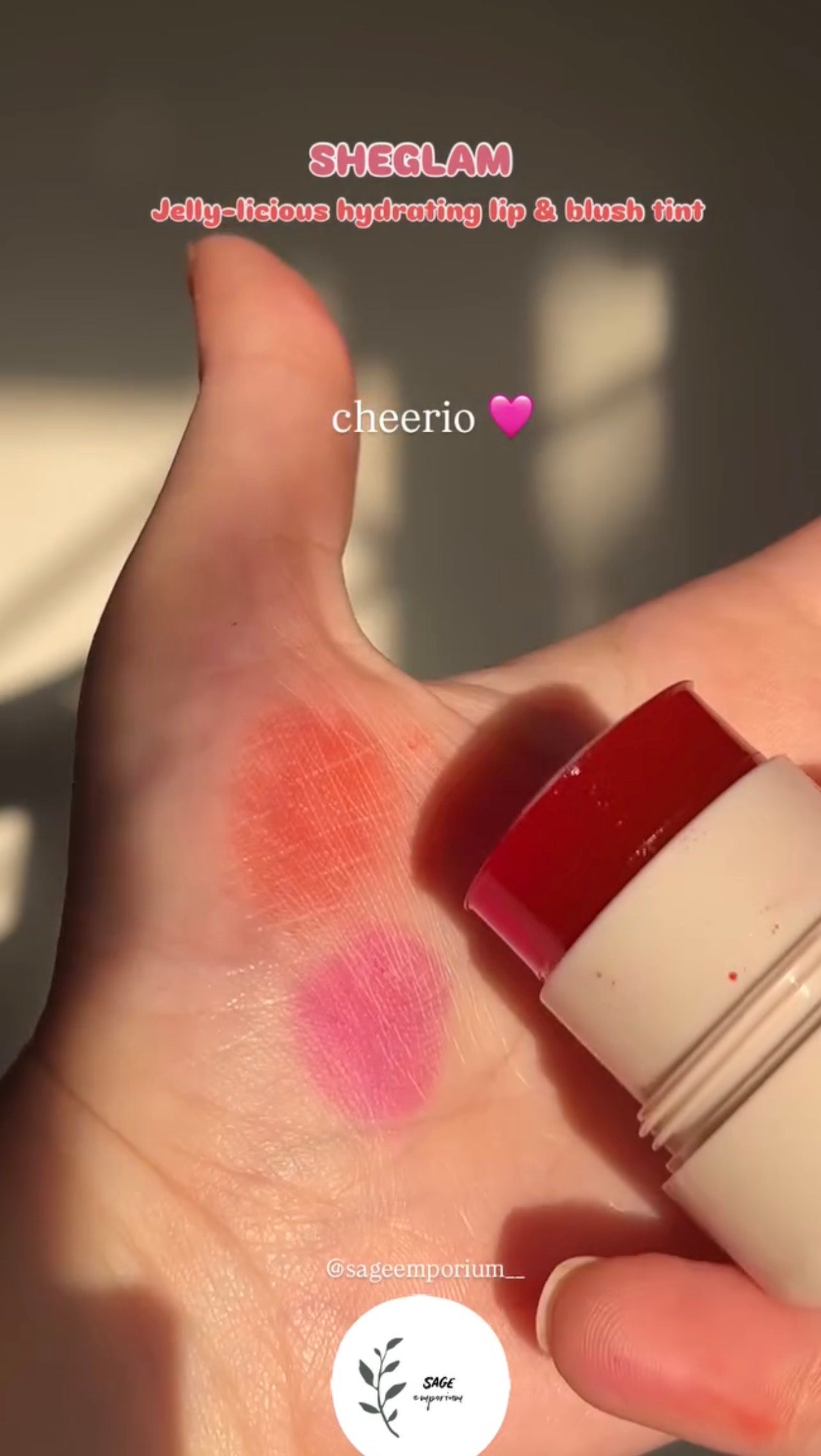 JELLYLICIOUS LIP & CHEEK TINT