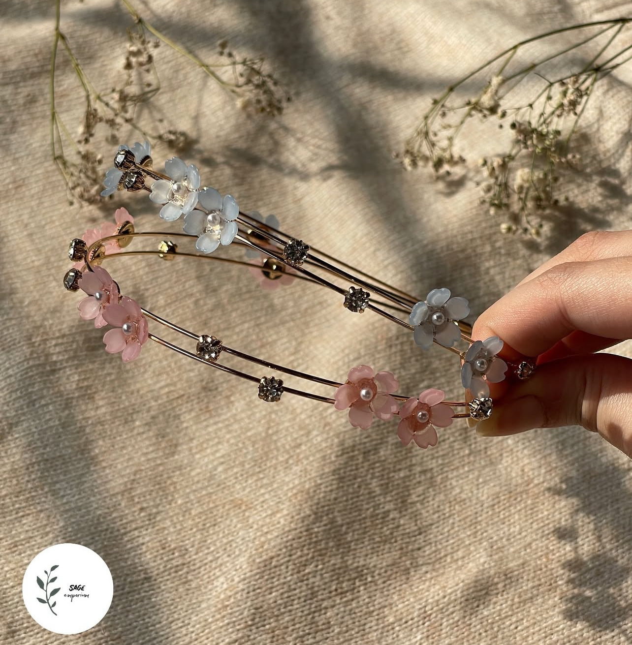 DOUBLE LAYERED HEADBANDS