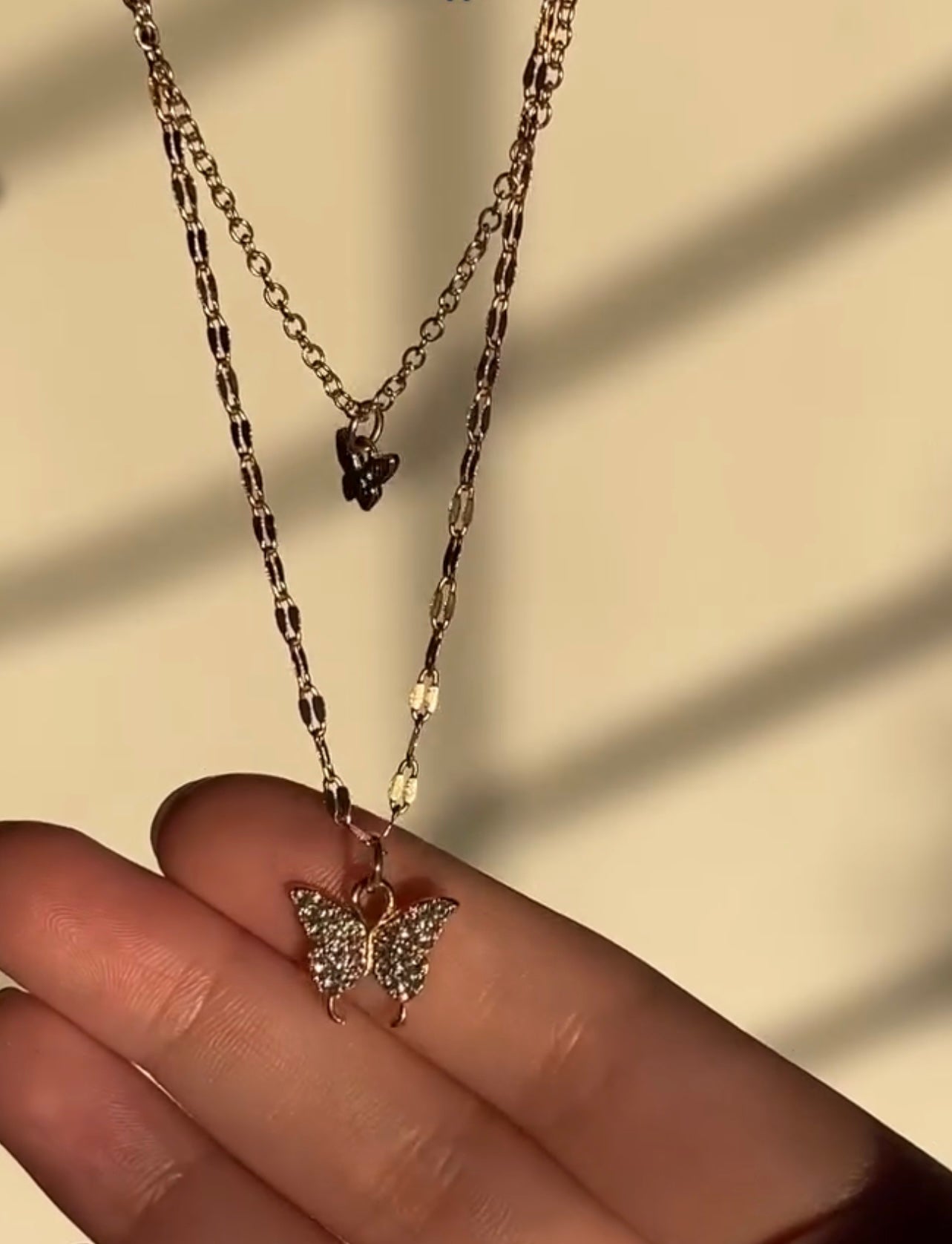 GOLDEN BUTTERFLY PENDANT