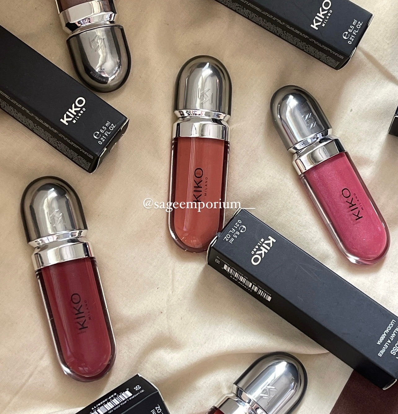 KIKO MILANO - 3D hydra glosses