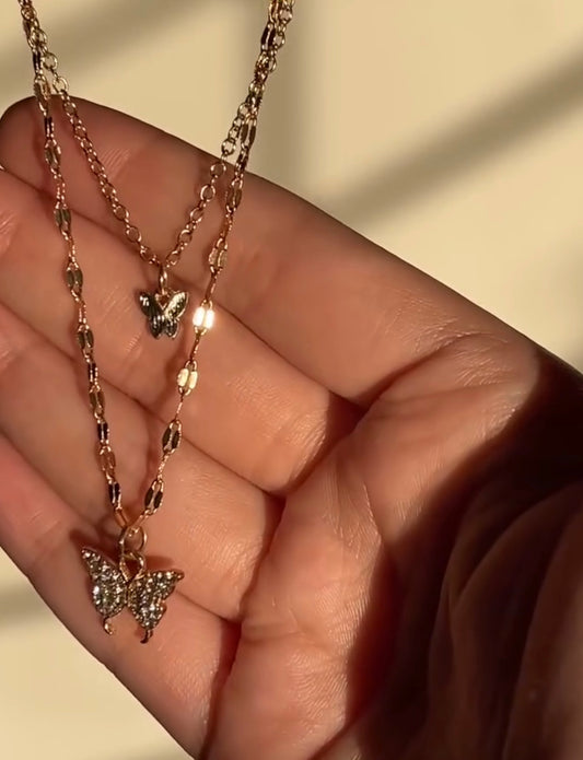 GOLDEN BUTTERFLY PENDANT