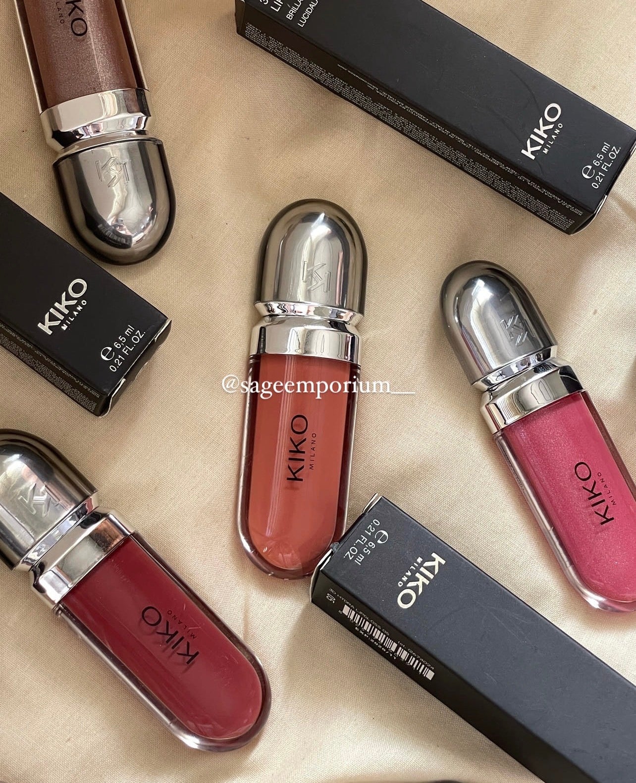 KIKO MILANO - 3D hydra glosses