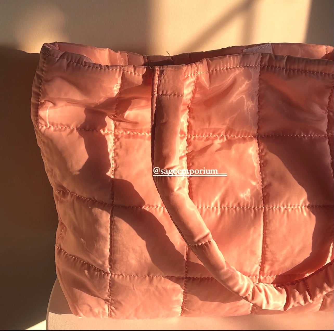 QUILTED TOTE