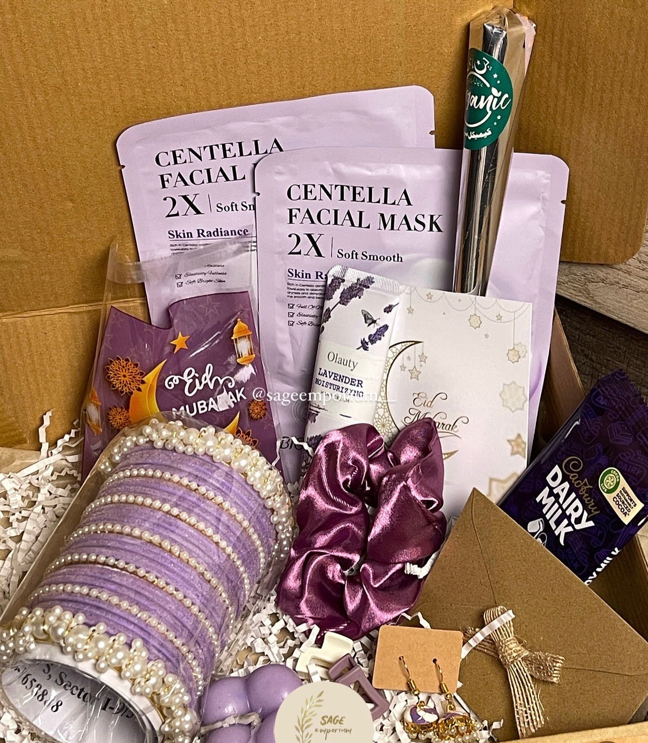 Lilac Large Hamper