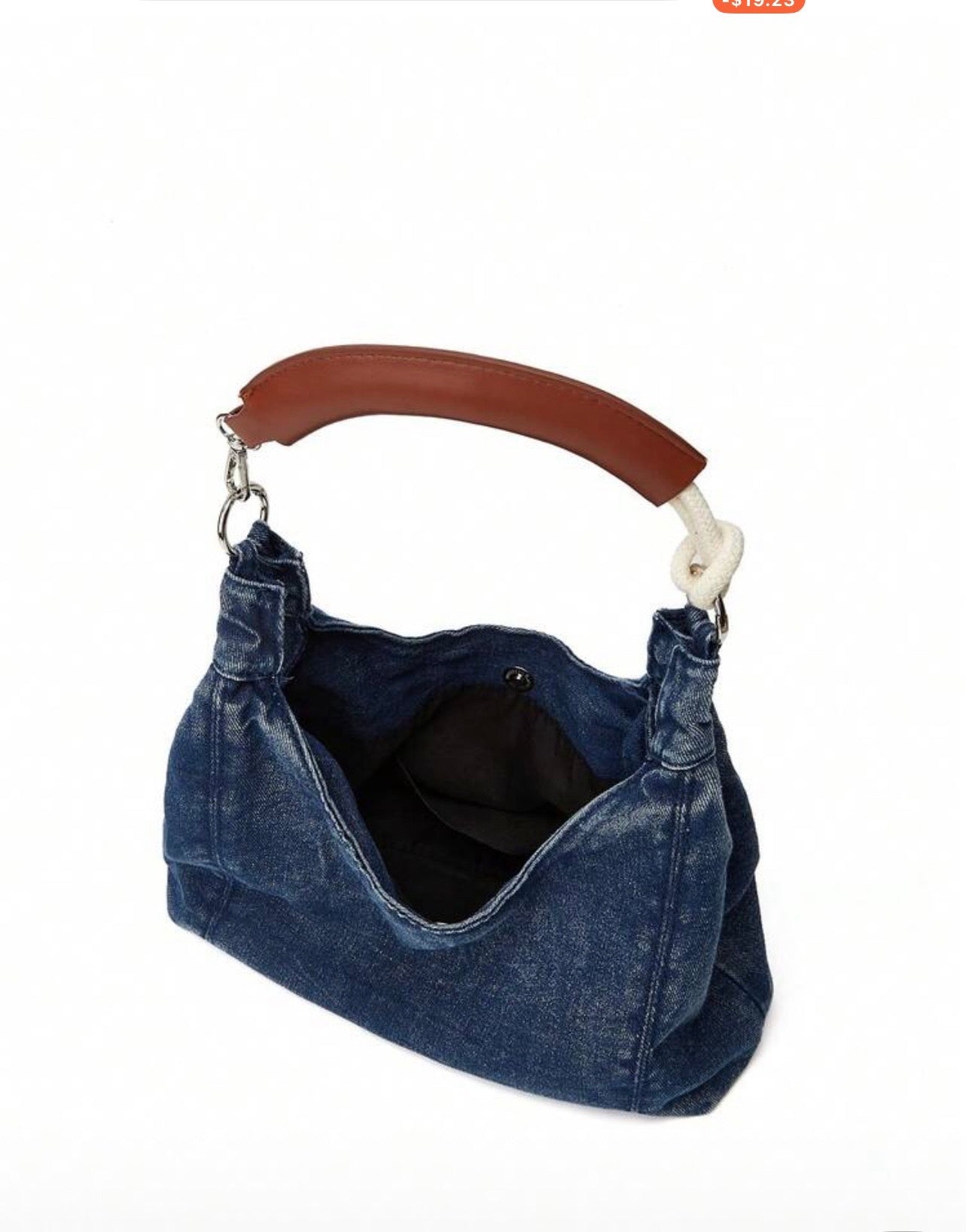DENIM SHOULDER BAG