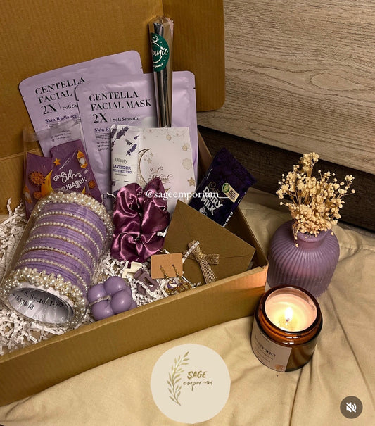 Lilac Large Hamper
