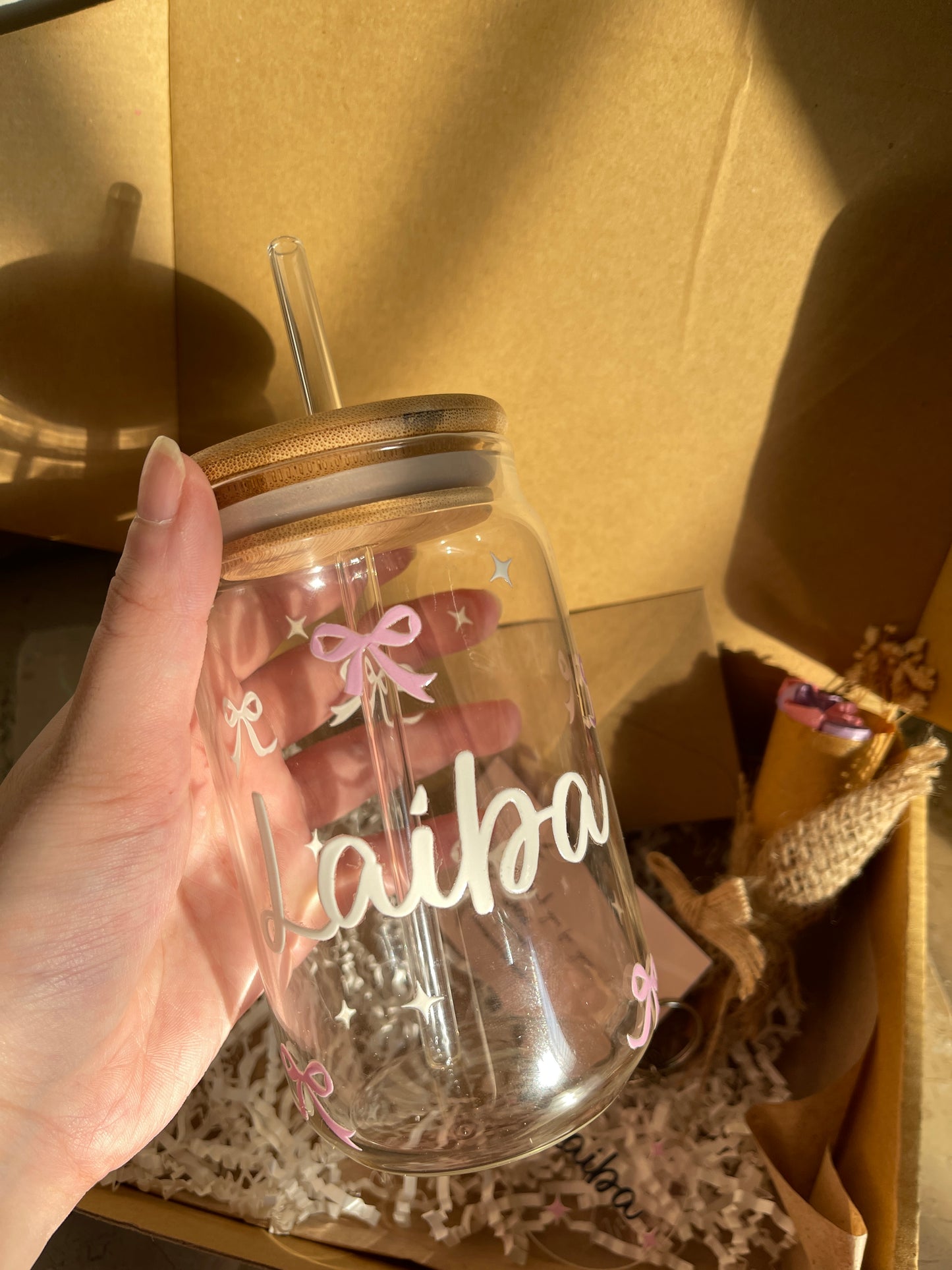 Customised Glass Tumblers