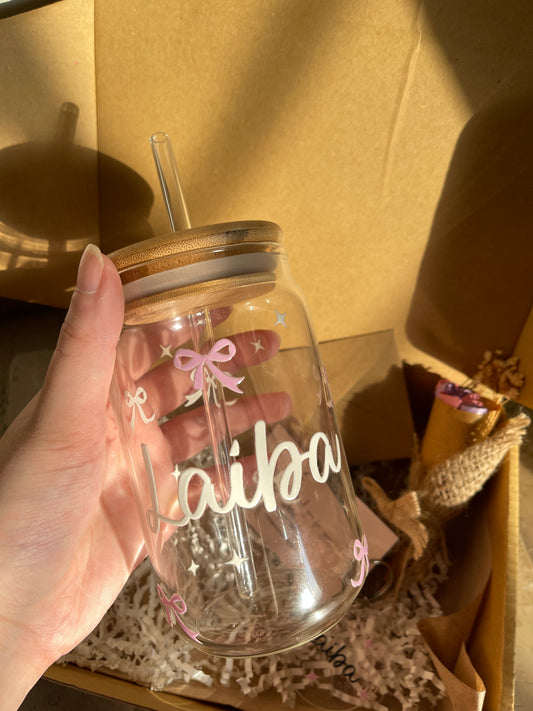 Customised Glass Tumblers