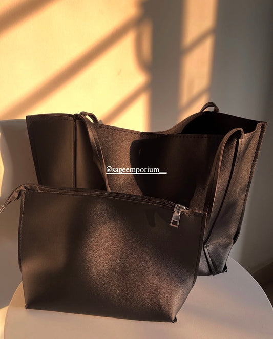 BLACK TOTE