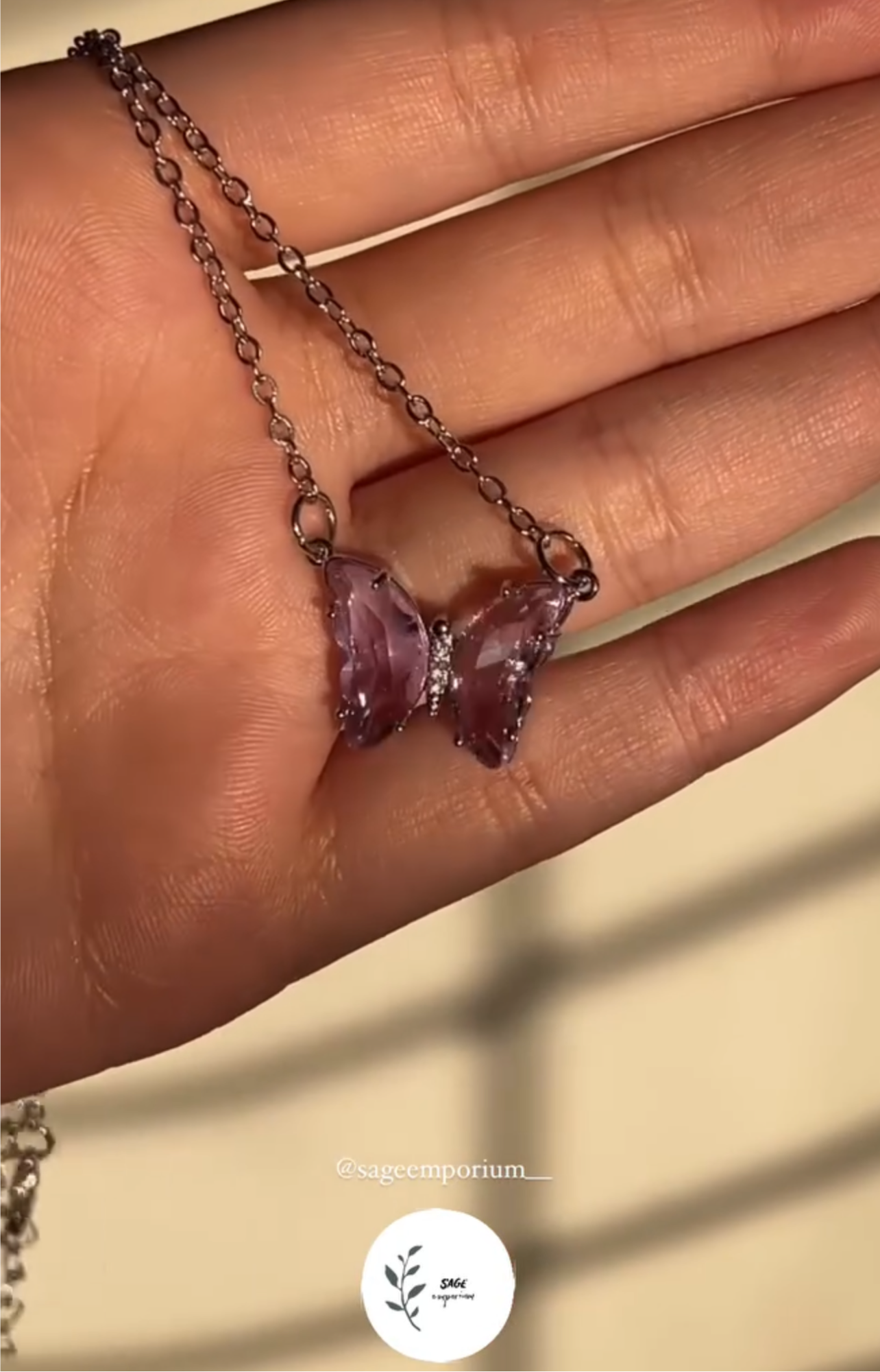 PURPLE PENDANT
