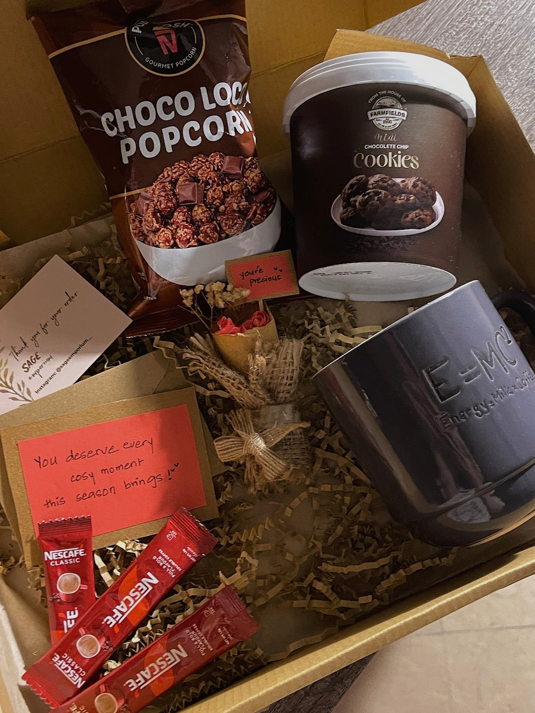 Fall Hamper 🤎☕️🧸🍪