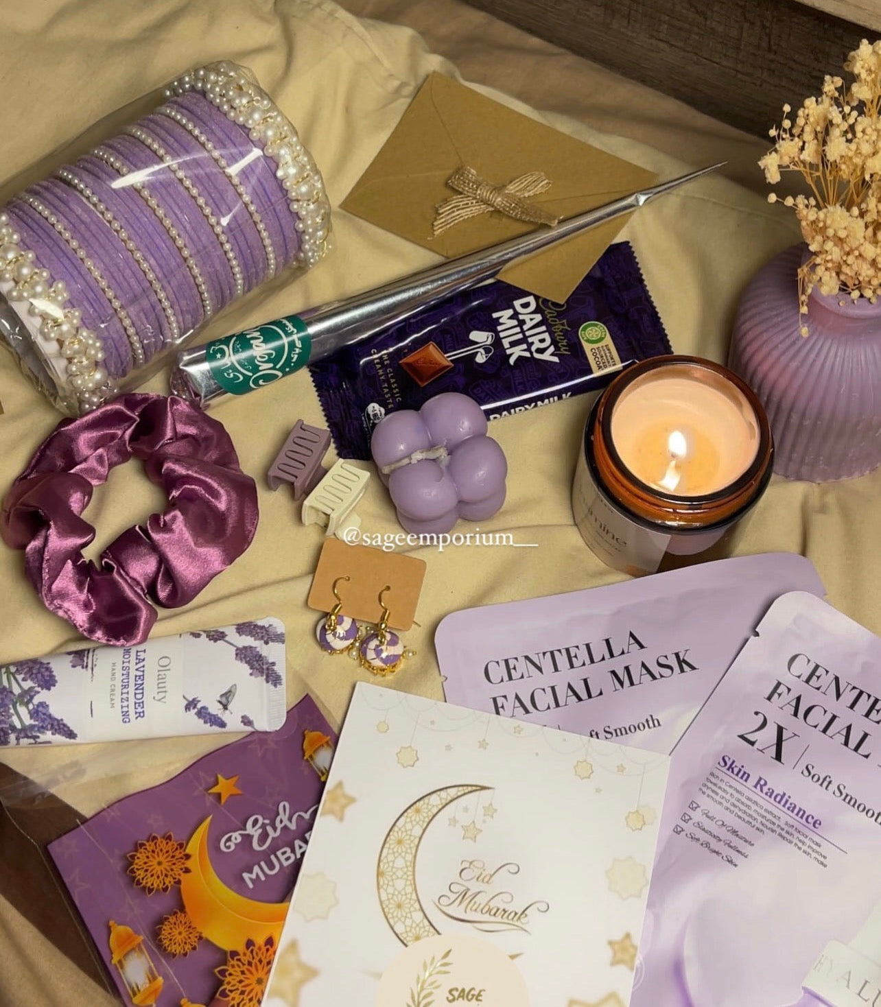 Lilac Large Hamper